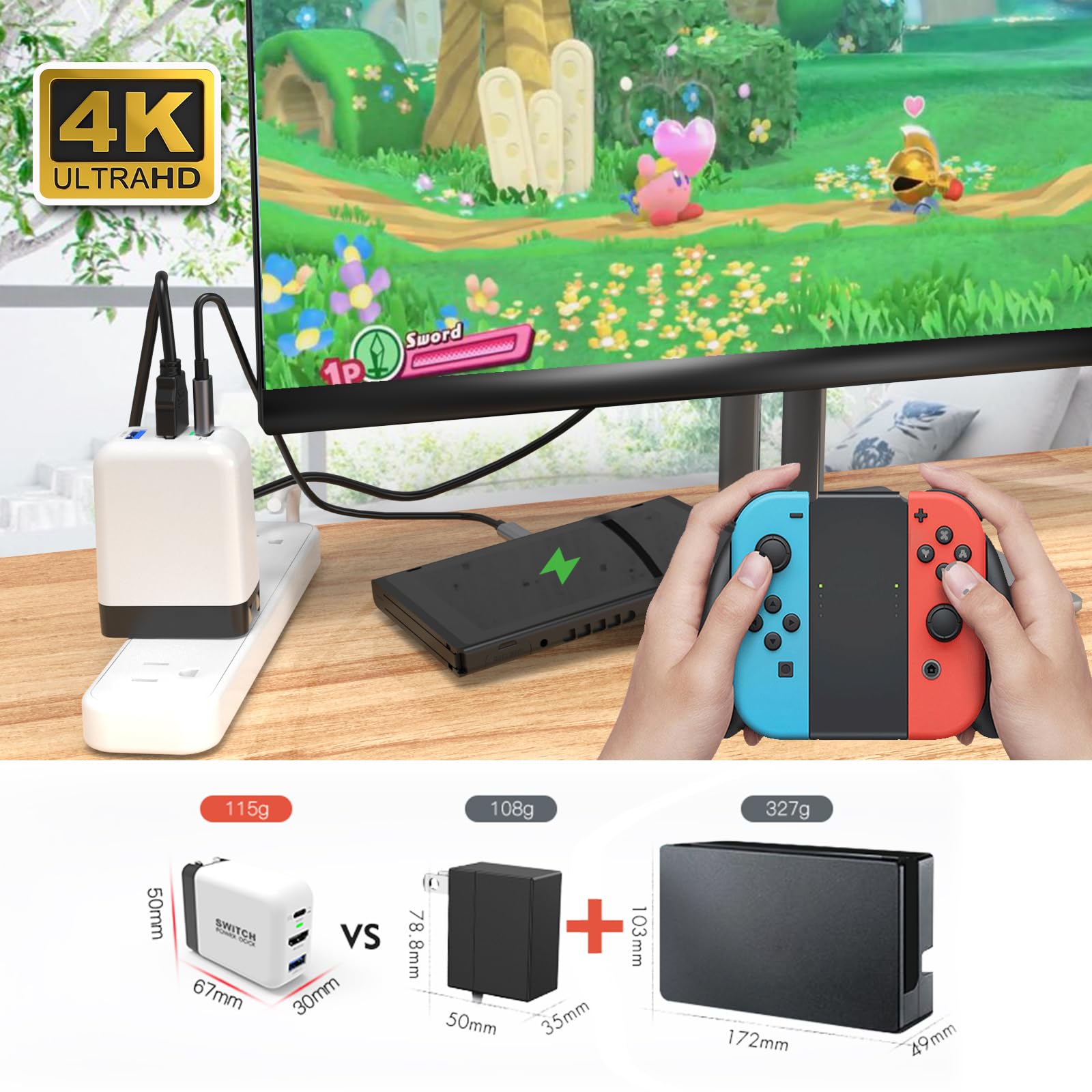 Amazon.co.jp: 【日本正規品】Switch ドック充電器 ゲーム同時に充電